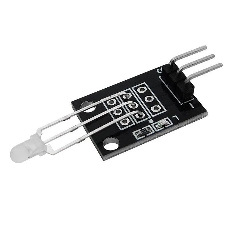 Modulo LED Bicolor 3mm Vermelho e Verde Ky-029